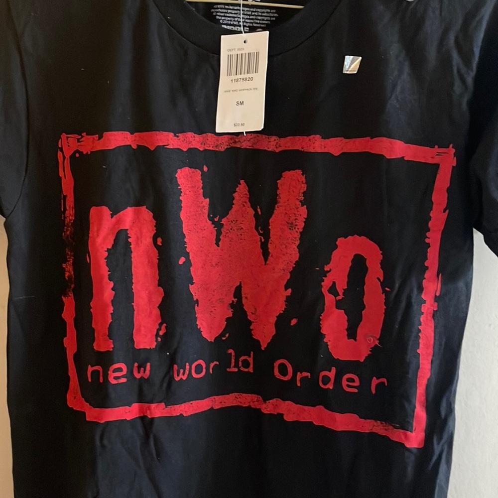 NWO Red T Shirt Size Small NWT